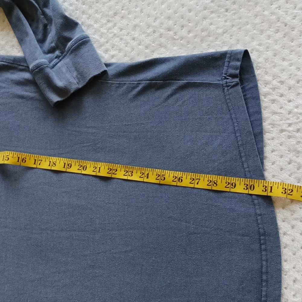 Vintage Levi's Blue Long Sleeve Shirt - XL - Cotton/Polyester blend - Picture 5 of 8